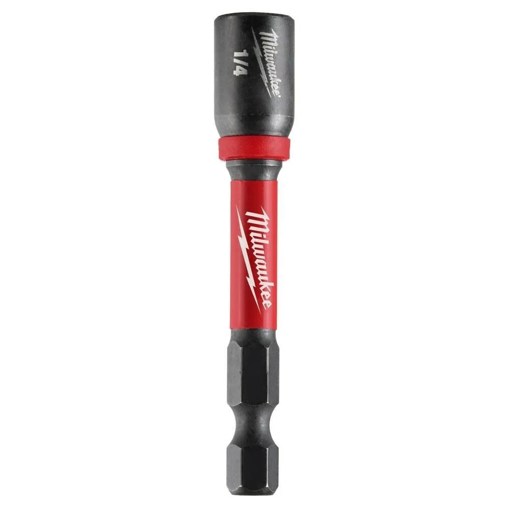 Milwaukee SHOCKWAVE 2-9/16 in. Magnetic Nut Driver 1/4 in.