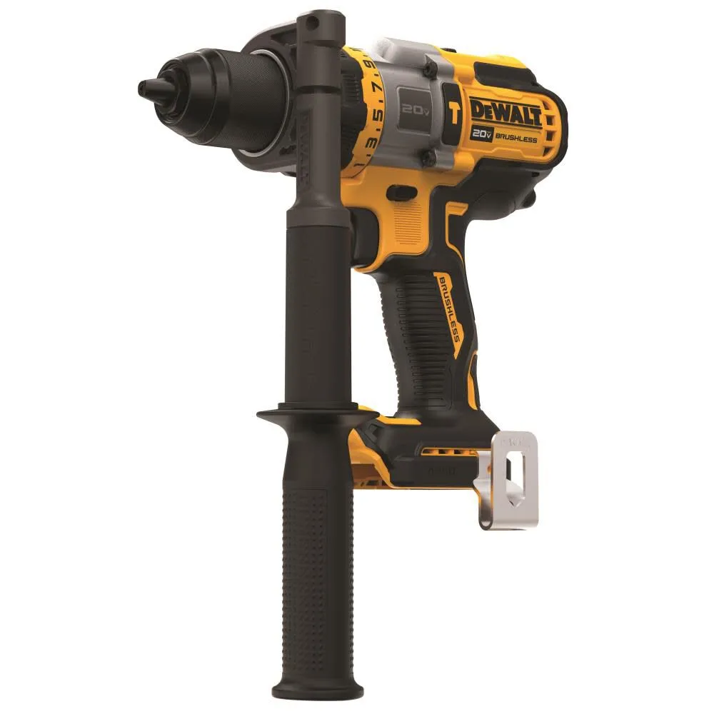 DEWALT 20V MAX Brushless Cordless 1/2 in. Hammer Drill/Driver with FLEXVOLT ADVANTAGE (Tool Only)