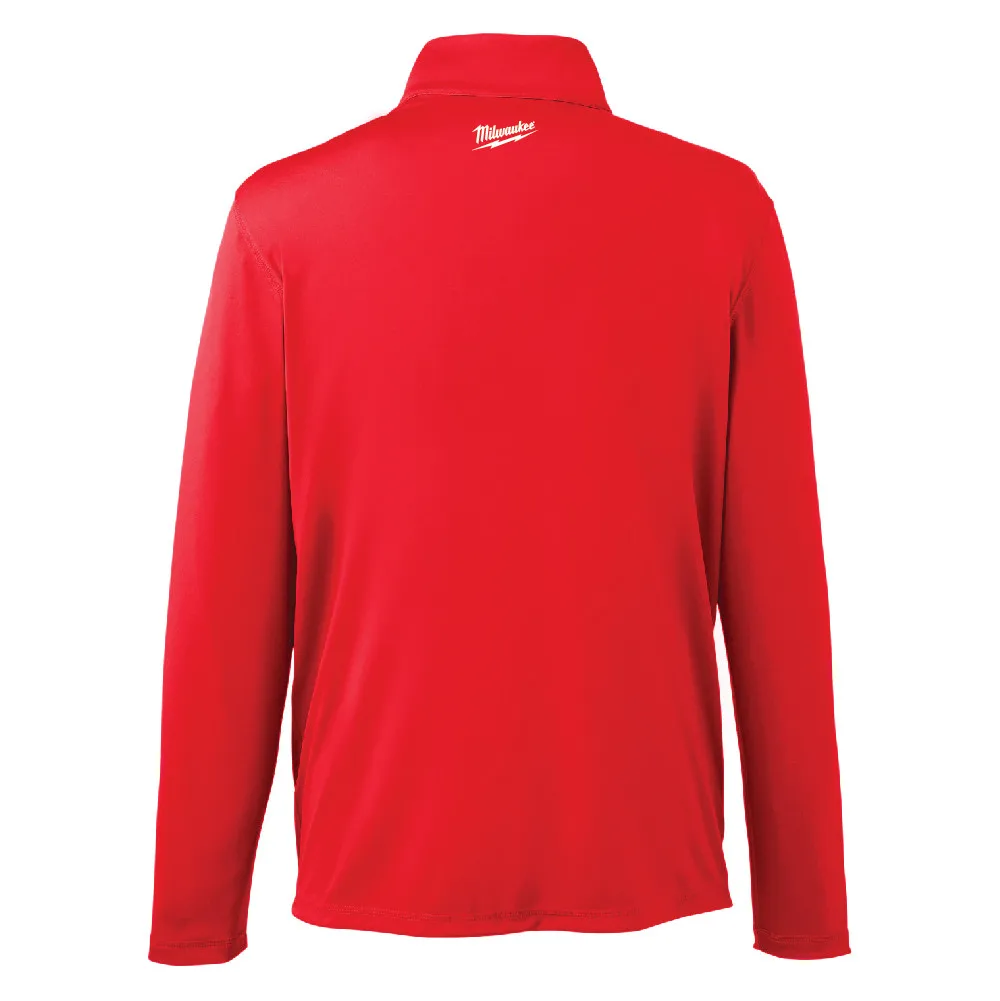 MILWAUKEE - Red Puma Men's 1/4 Zip 2