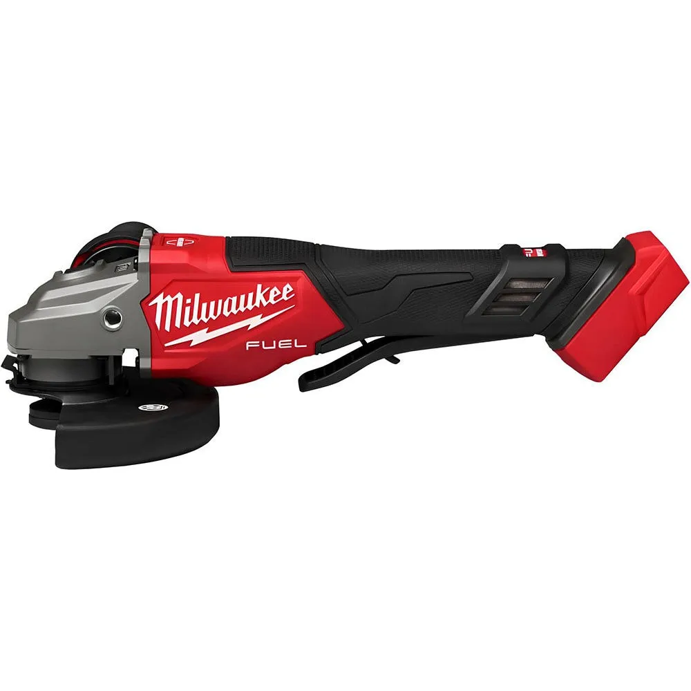 Milwaukee M18 FUEL 18-Volt Lithium-Ion Brushless Cordless 4-1/2 in./6 in. Braking Grinder with Paddle Switch (Tool-Only)