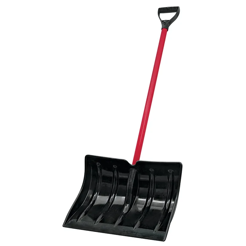 Vulcan Snow Shovel, Poly Blade, Steel Handle