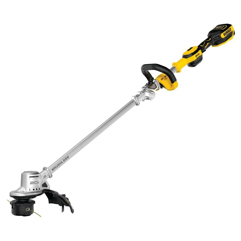 DEWALT 20V MAX 14 in. Brushless Cordless Battery Powered Foldable String Trimmer Kit with (1) 5 Ah Battery & Charger