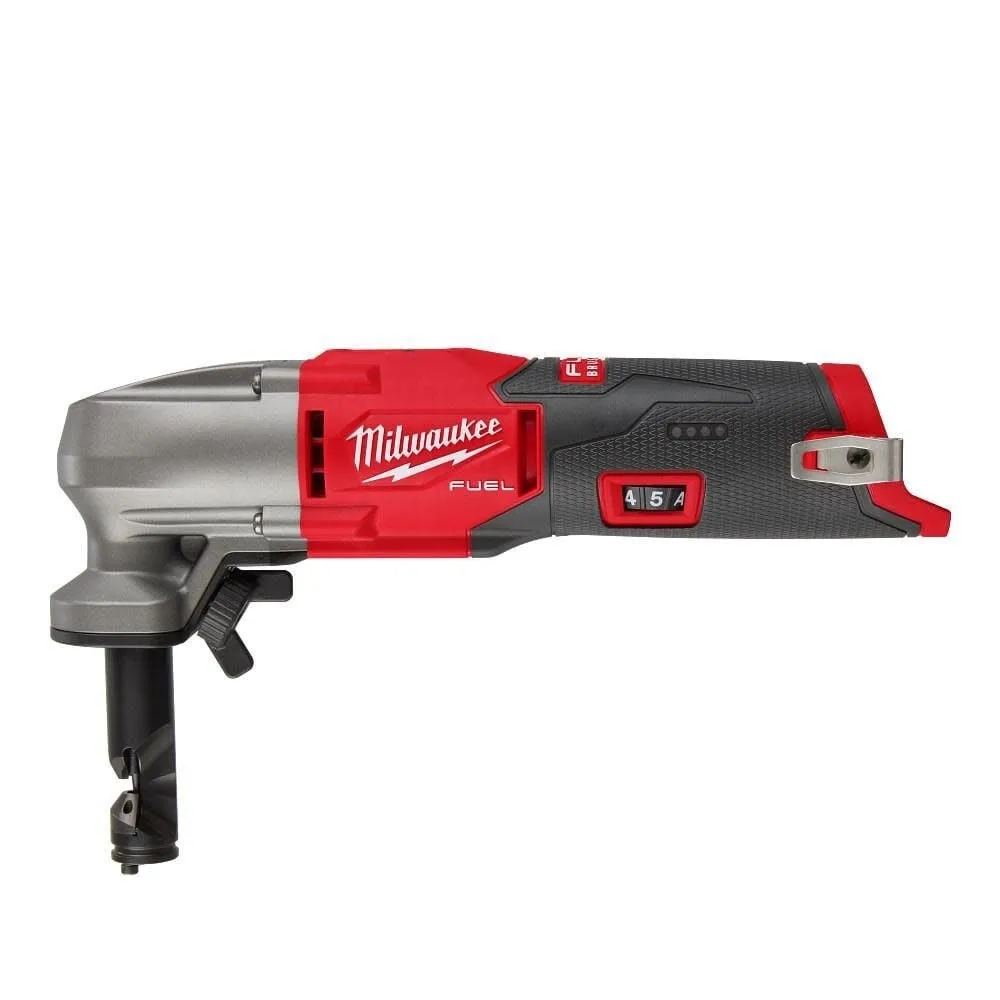 Milwaukee M12 FUEL 12-Volt Lithium-Ion Brushless Cordless 16-Gauge Variable Speed Nibbler (Tool-Only)