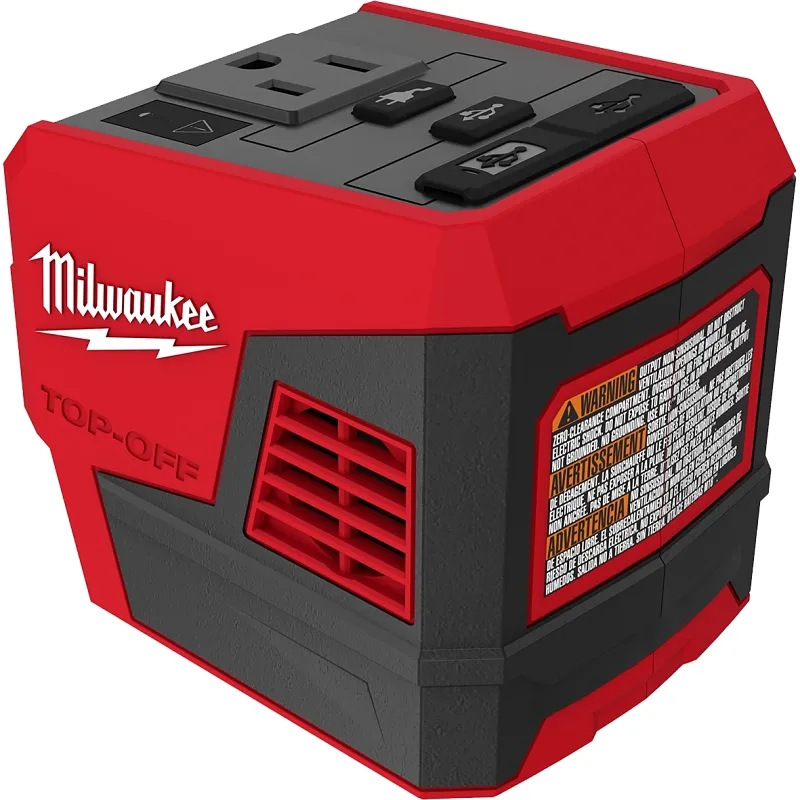 Milwaukee M18 18-Volt Lithium-Ion 175-Watt Powered Compact Inverter for M18 Batteries (Tool-Only)