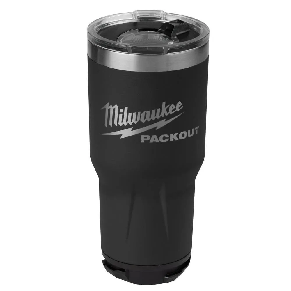 Milwaukee PACKOUT Black 30 oz. Tumbler