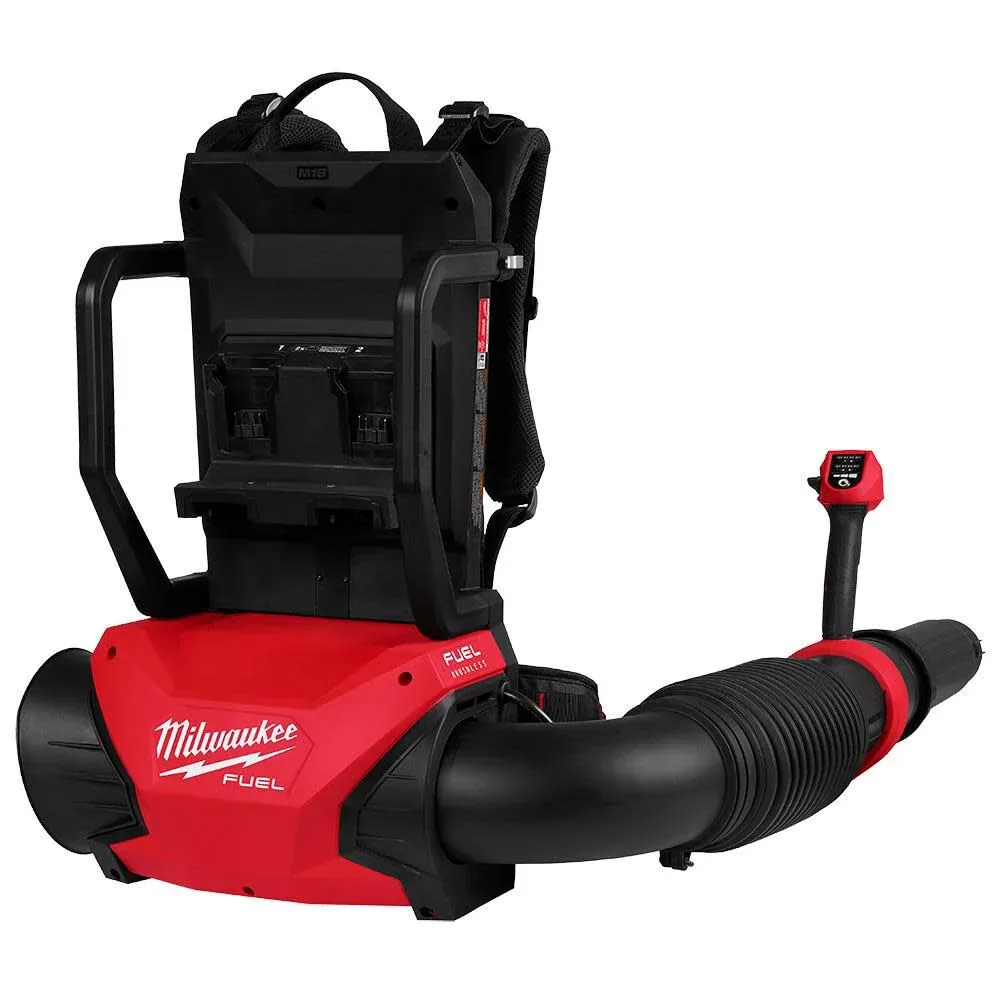 Milwaukee M18 FUEL 155 MPH 650 CFM 18-Volt Lithium-Ion Brushless Cordless Dual Battery Backpack Blower (Tool Only)