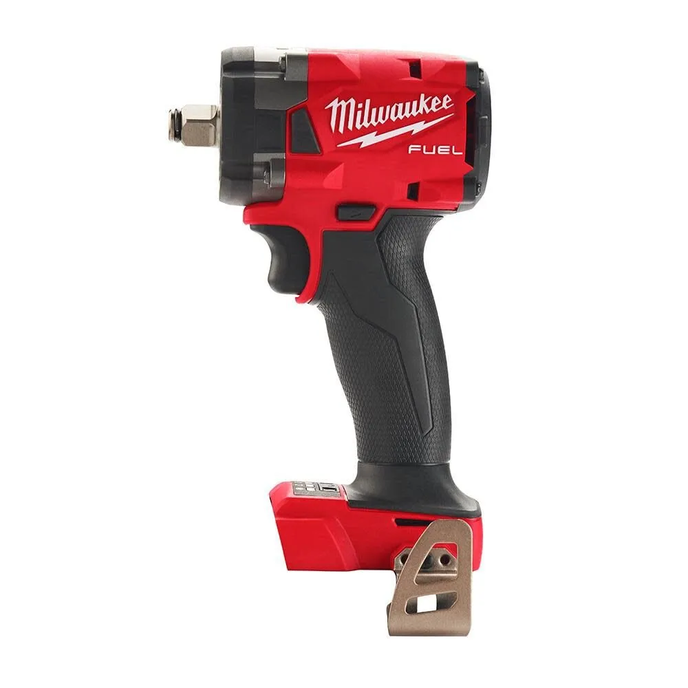 Milwaukee M18 FUEL GEN-3 18V Lithium-Ion Brushless Cordless 1/2 in. Compact Impact Wrench with Friction Ring (Tool-Only)