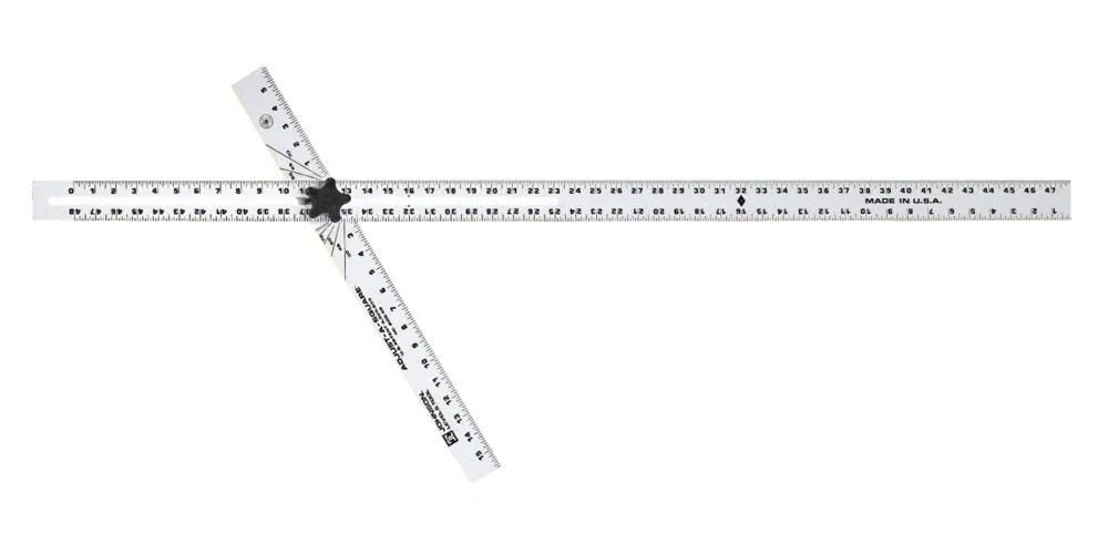 Johnson Level 48 In. Aluminum Adjust-A-Square