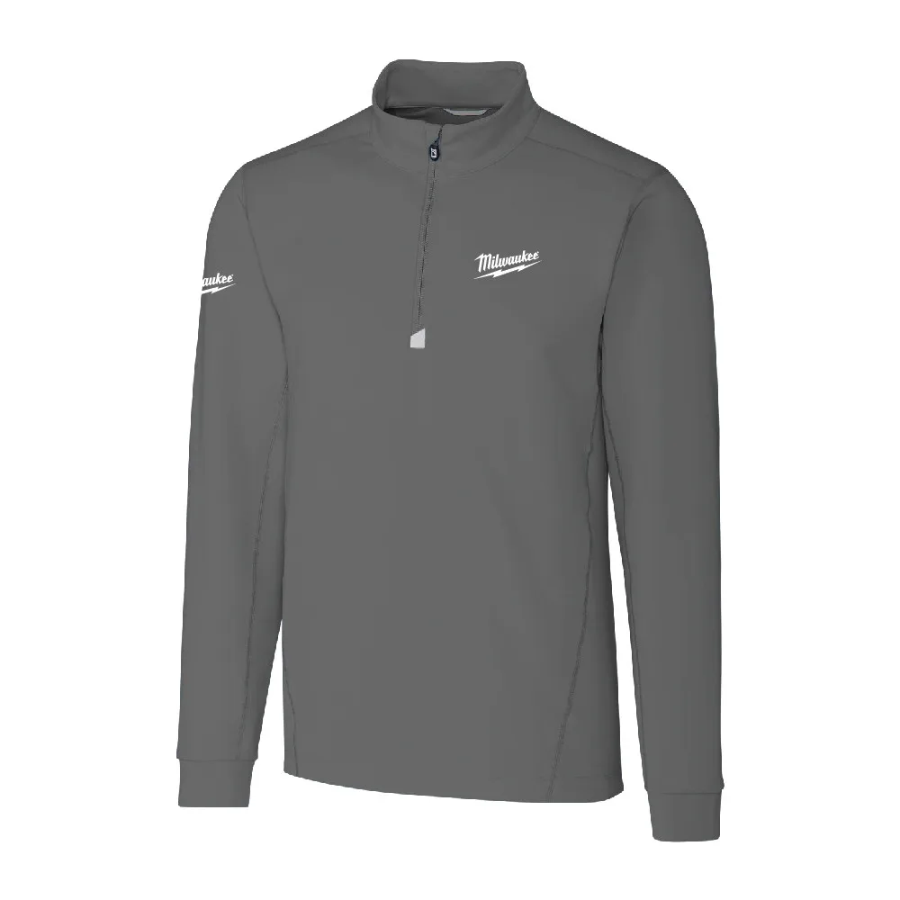MILWAUKEE - Men's Cutter & Buck Half Zip