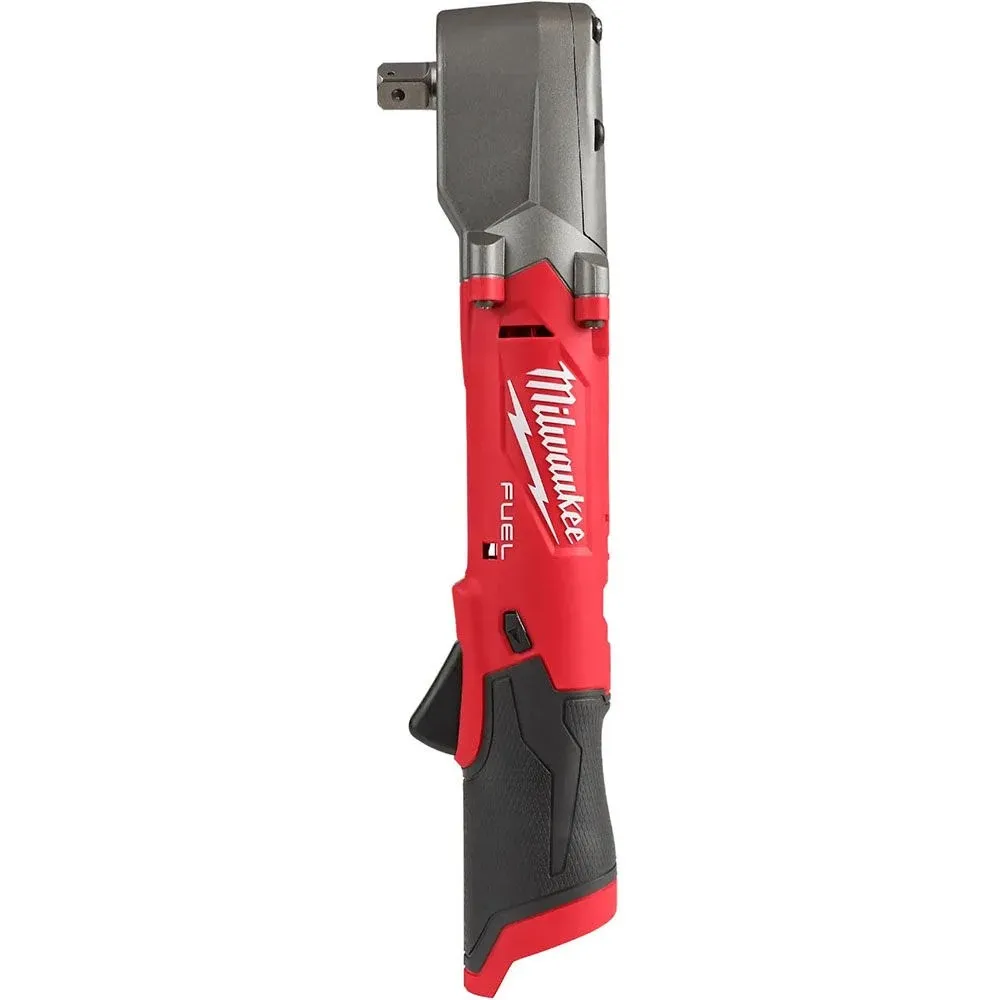 Milwaukee M12 FUEL 12V Lithium-Ion Brushless Cordless 1/2 in. Right Angle Impact Wrench with Pin Detent (Tool-Only)