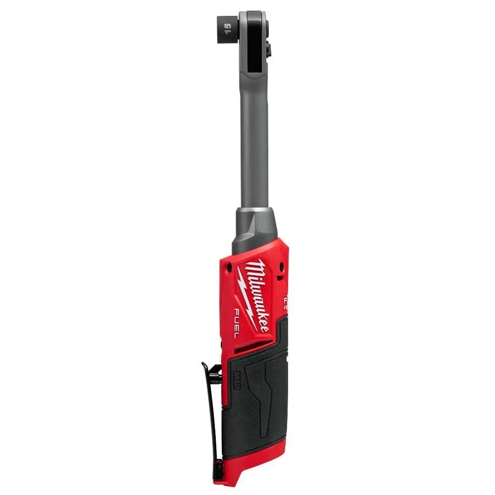 Milwaukee M12 FUEL INSIDER 12V Lithium-Ion Brushless Cordless 1/4 in. - 3/8 in. Extended Reach Box Ratchet (Tool-Only)