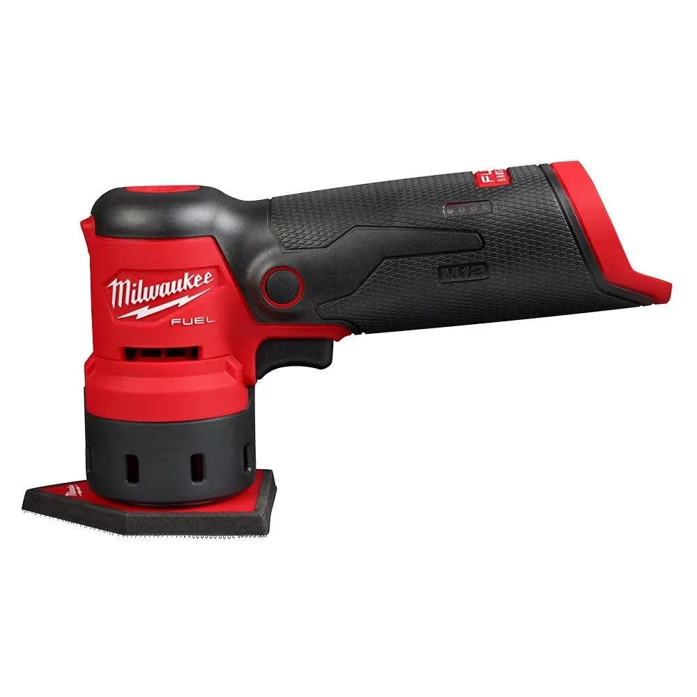 Milwaukee M12 FUEL 12-Volt Lithium-Ion Brushless Cordless Orbital Detail Sander (Tool-Only)