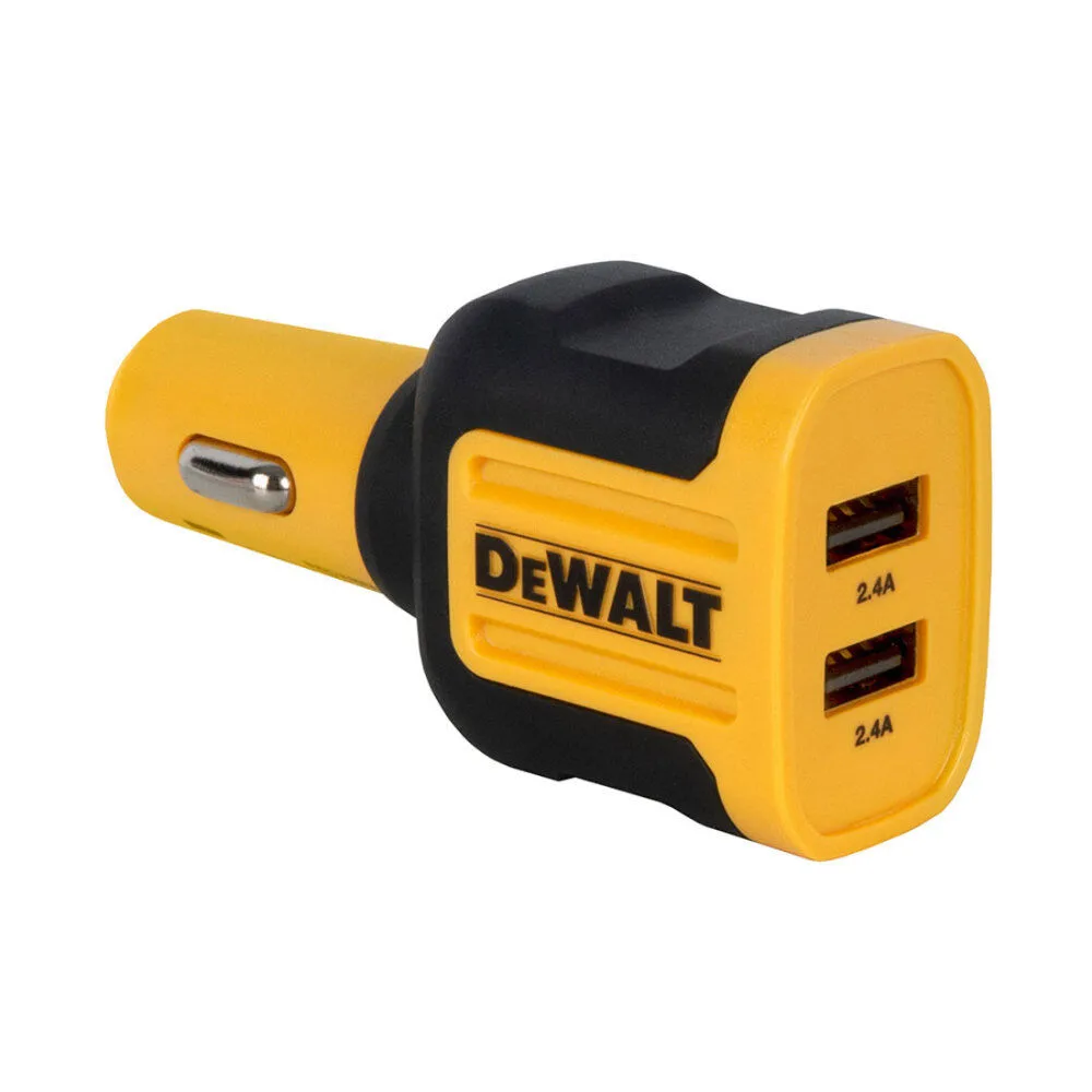DEWALT 24-Watt 2-Port Mobile USB Charger