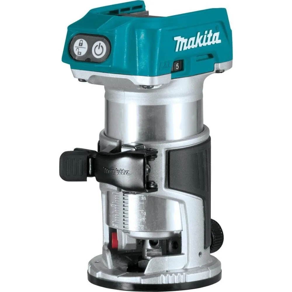 Makita 18V LXT Lithium-Ion Brushless Cordless Variable Speed Compact Router with Built-In LED Light (Tool Only)