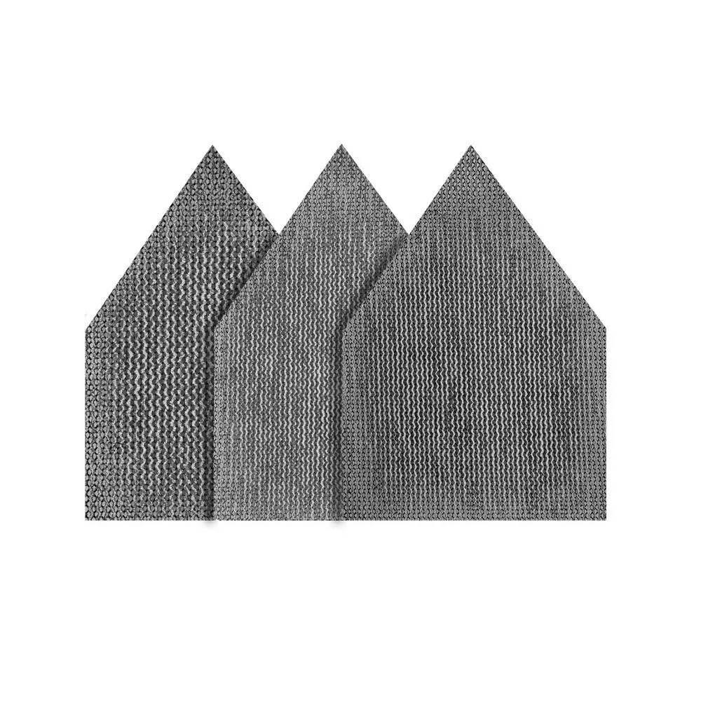 Milwaukee 3-3/4 in. 80-Grit, 120-Grit and 180-Grit Mesh Sanding Sheets for M12 FUEL Orbital Detail Sander (36-Piece)