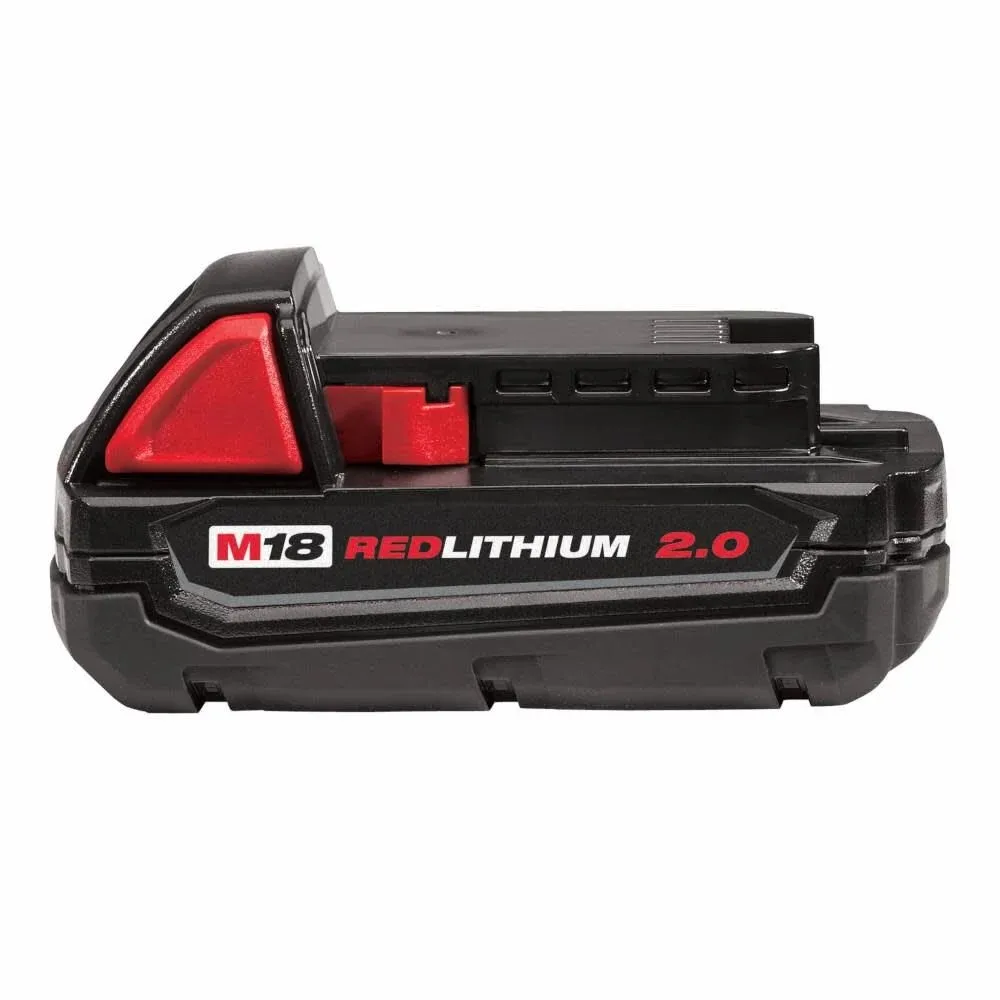 Milwaukee M18 18-Volt 2.0 Ah Lithium-Ion Compact Battery