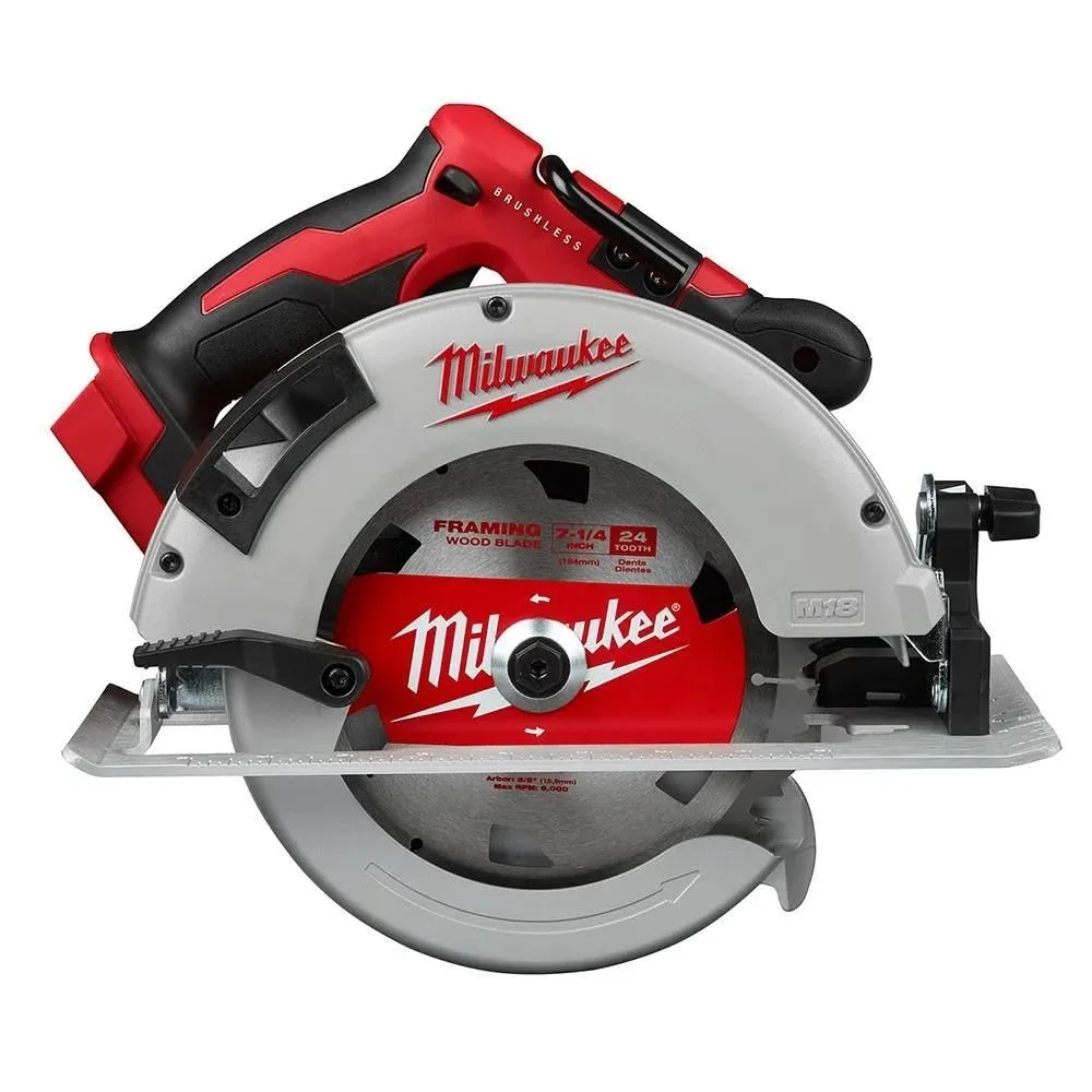 Milwaukee M18 18V Lithium-Ion Brushless Cordless 7-1/4 in. Circular Saw (Tool-Only)
