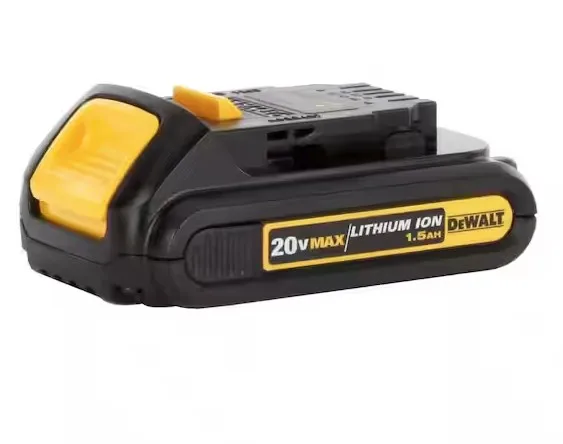 DEWALT 20V MAX Compact Lithium-Ion 1.5Ah Battery Pack