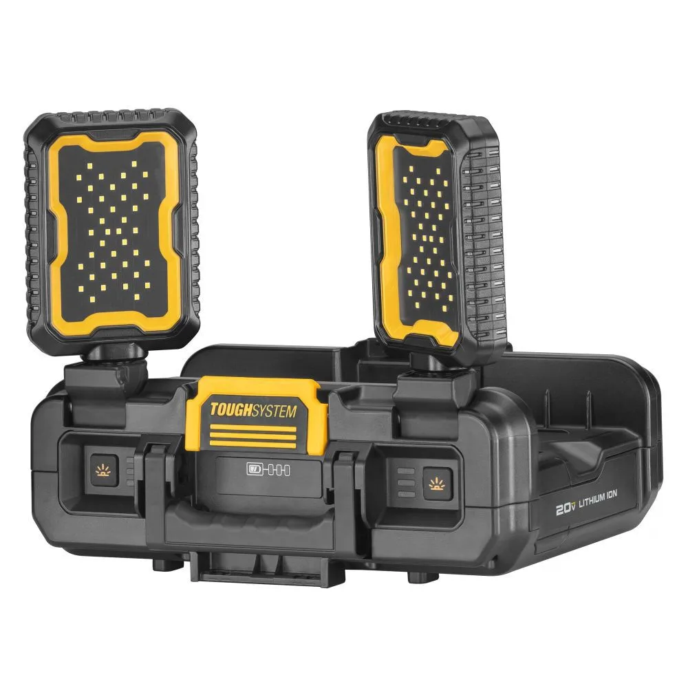 DEWALT Tough System 2.0 Flex Volt 20V/60V Cordless LED Adjustable Work Light