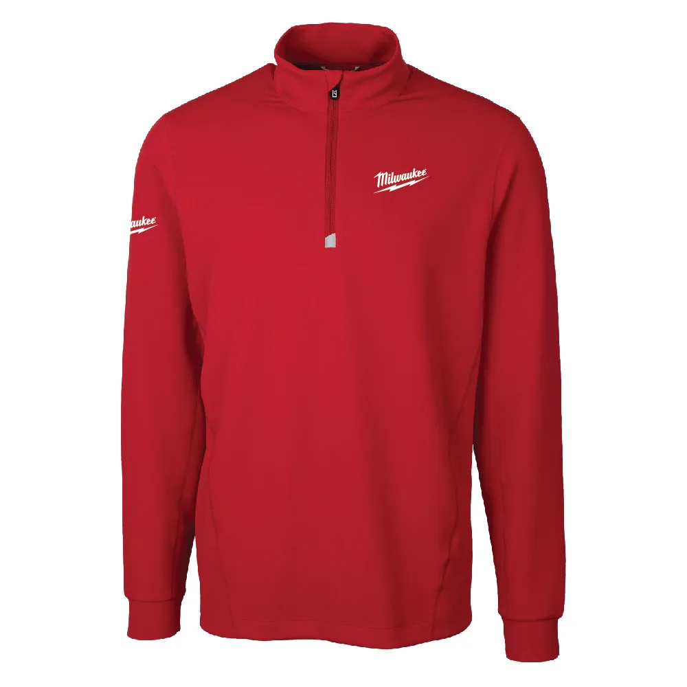 MILWAUKEE - Men's Cutter & Buck Half Zip