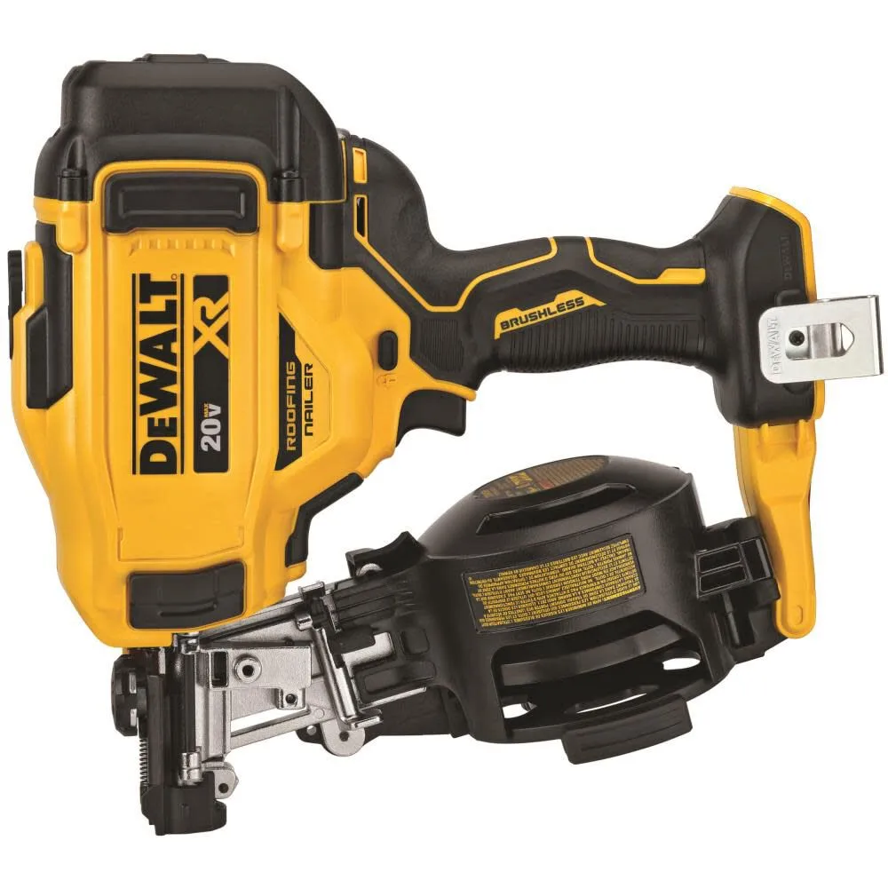 DEWALT 20V MAX 15 Cordless Coil Roofing Nailer (Bare Tool)