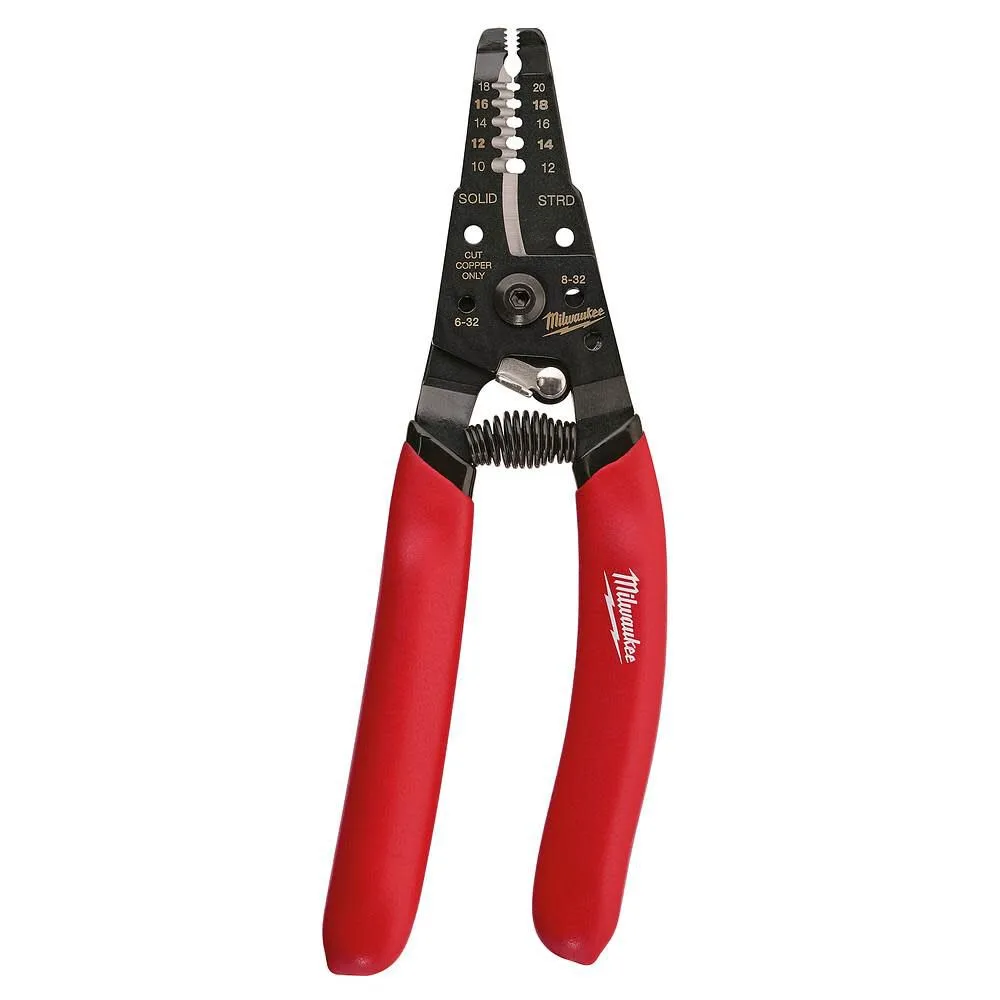 Milwaukee 7 in. Wire Stripper with Wire Cutter and Bolt Cutter