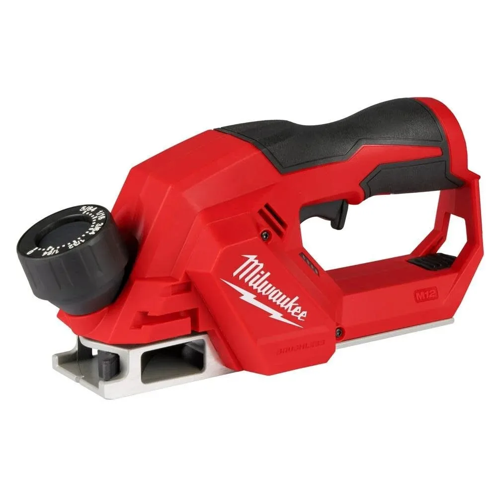 Milwaukee M12 12V Lithium-Ion Brushless Cordless 2 in. Planer (Tool-Only)