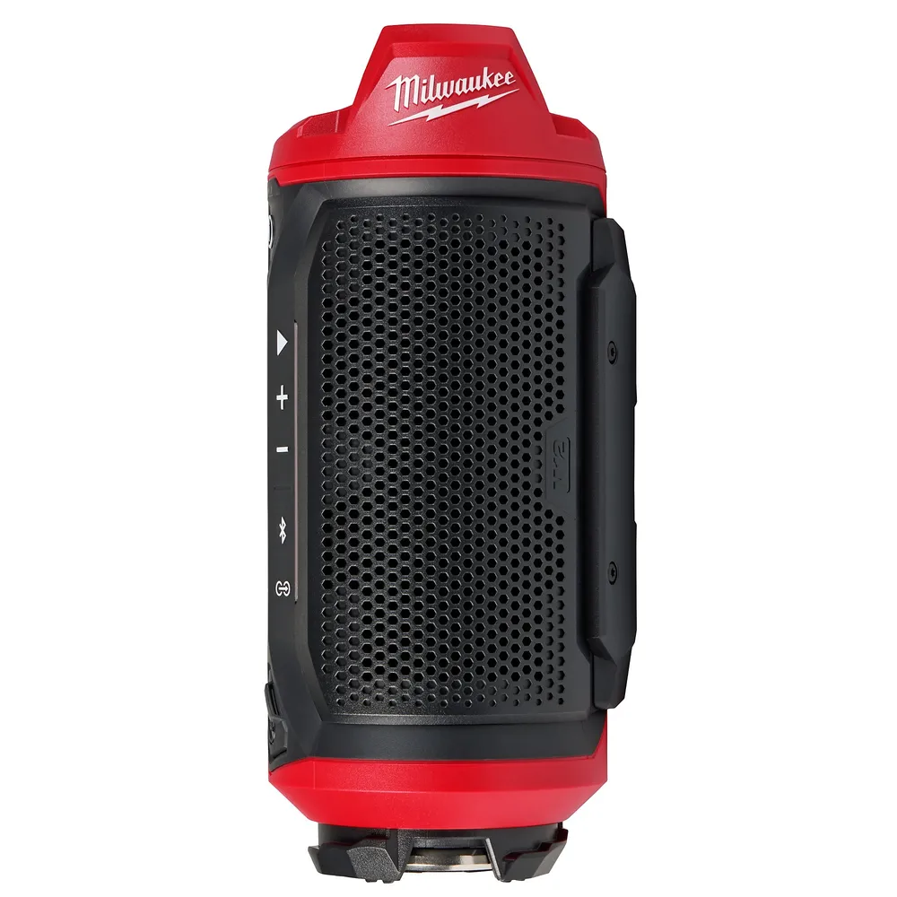 Milwaukee M12 12-Volt Lithium-Ion Cordless Bluetooth Jobsite Speaker with PACKOUT Compatibility