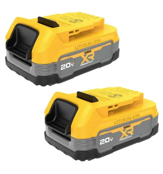 DEWALT POWERSTACK 20V MAX Compact Battery 2pk