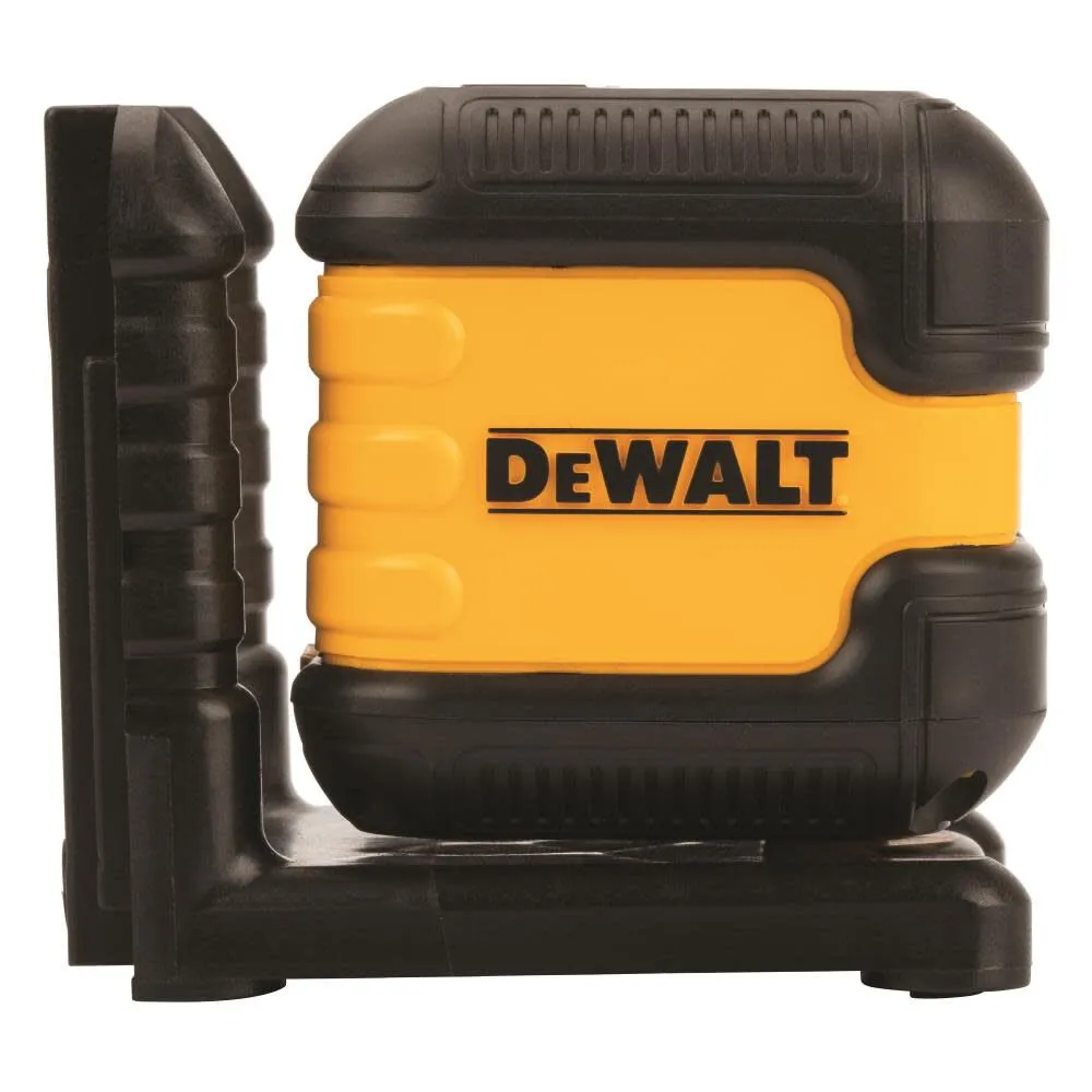 DEWALT 40 ft. Red Self-Leveling Cross Line Laser Level with (2) AA Batteries & Case