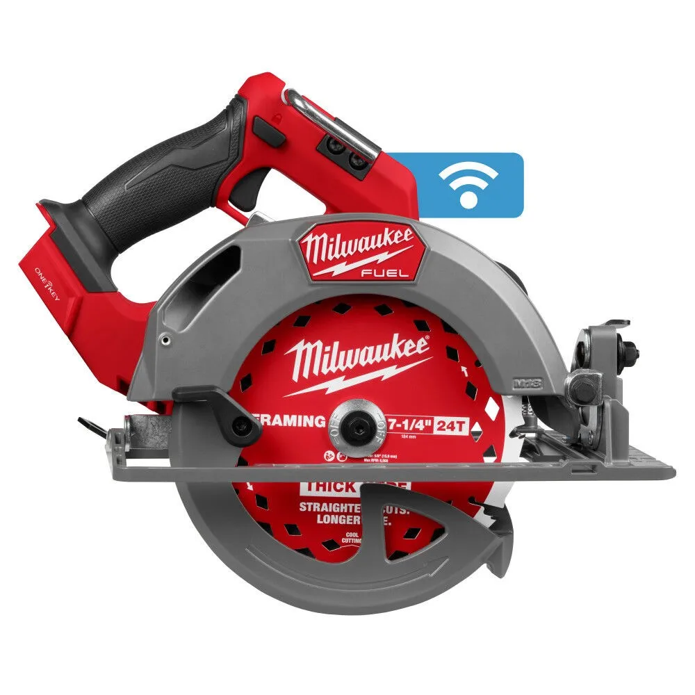 Milwaukee M18 FUEL ONE-KEY 18V Lithium-Ion Brushless Cordless 7-1/4 in. Circular Saw (Tool-Only)