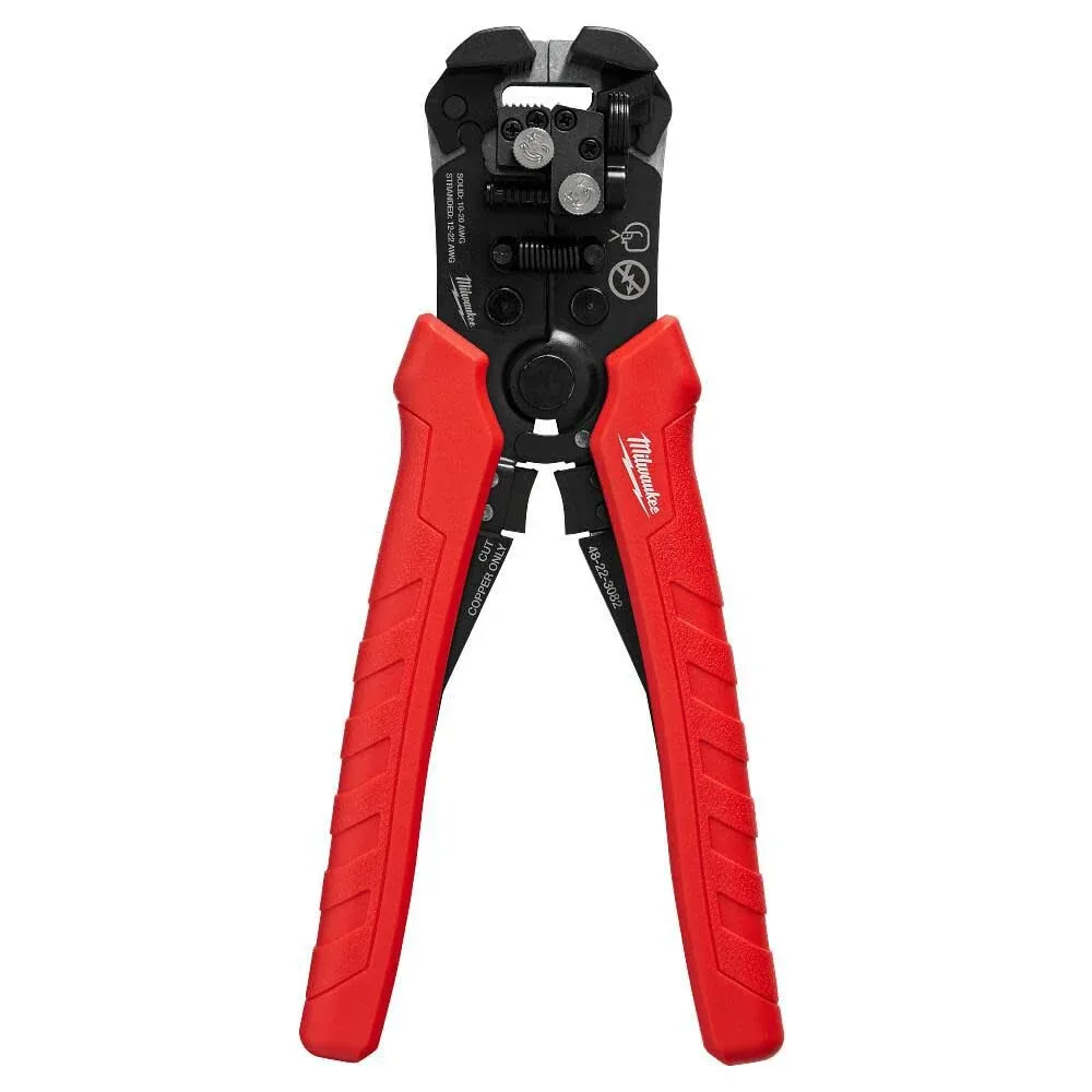 Milwaukee Self-Adjusting Wire Stripper/Cutter with Comfort Grip