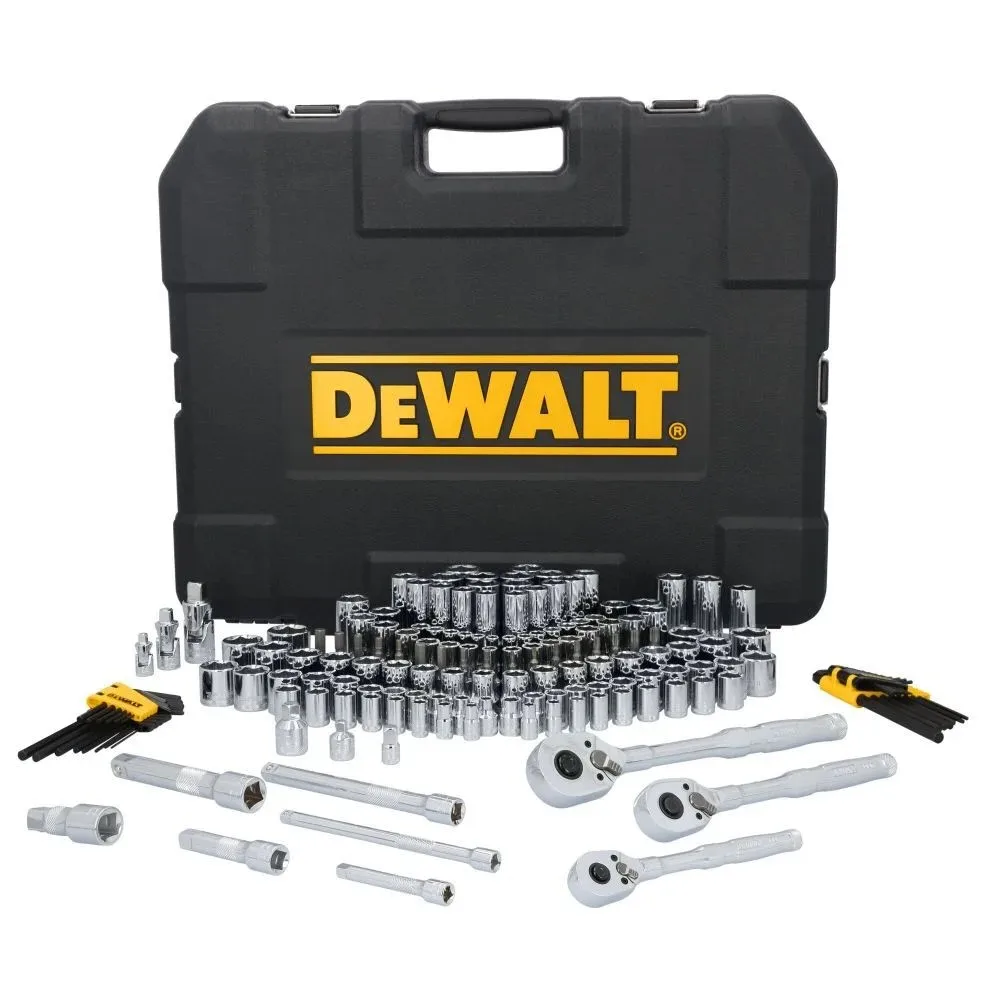 DEWALT TOUGHSERIES 172-Piece Mechanics Tool Set for 1/4 in. 3/8 in. and 1/2 in. Drive with Hard Shell Carrier