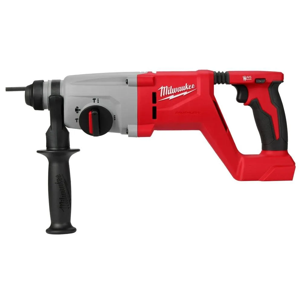 Milwaukee M18 18V Lithium-Ion Brushless Cordless 1 in. SDS-Plus D-Handle Rotary Hammer (Tool-Only)