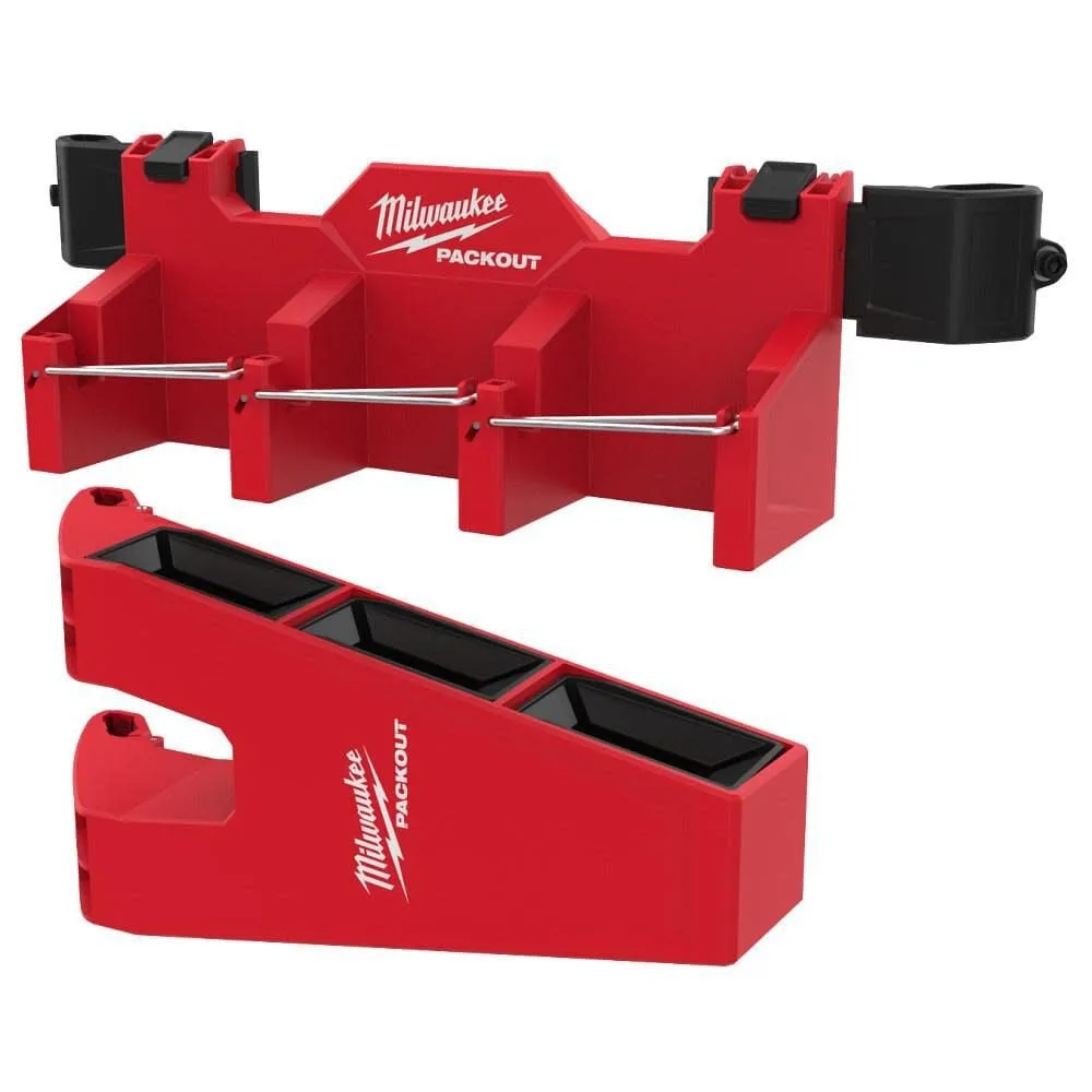 Milwaukee PACKOUT Long Tool Holder Tool Box Rack Attachment