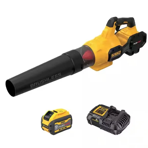 DEWALT FLEXVOLT 60V MAX 125 MPH 600 CFM Brushless Cordless Battery Powered Blower Kit with (1) FLEXVOLT 3 Ah Battery & Charger