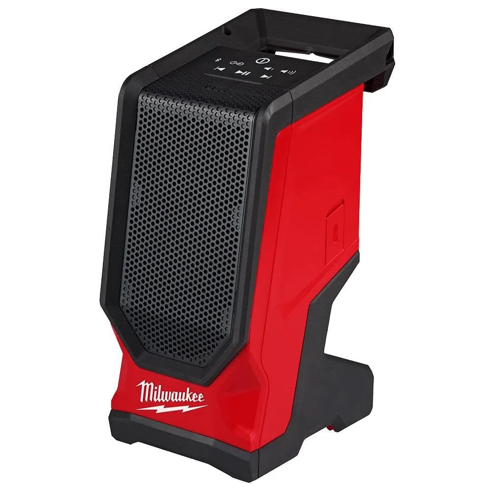 Milwaukee M18 18V Lithium-Ion Cordless Wireless Bluetooth Jobsite Speaker (Tool-Only)
