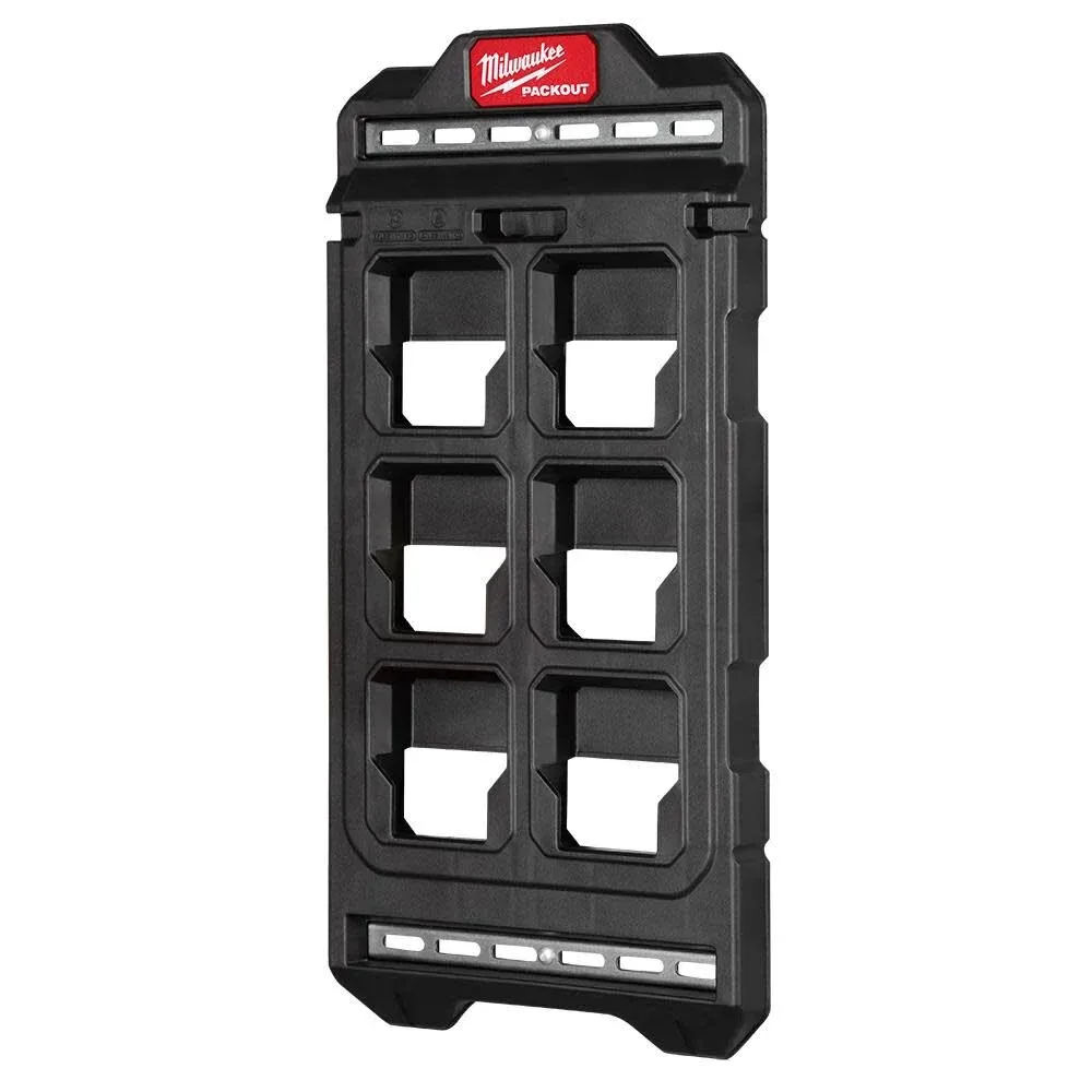 Milwaukee 20 in. x 10.25 in. Wall Plate in Black