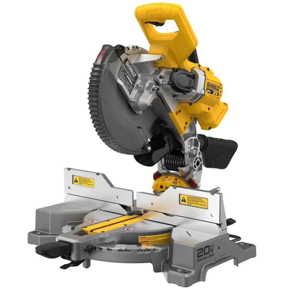 DEWALT 20-Volt MAX XR Cordless 10 in. Dual Bevel Fixed Miter Saw (Tool Only)