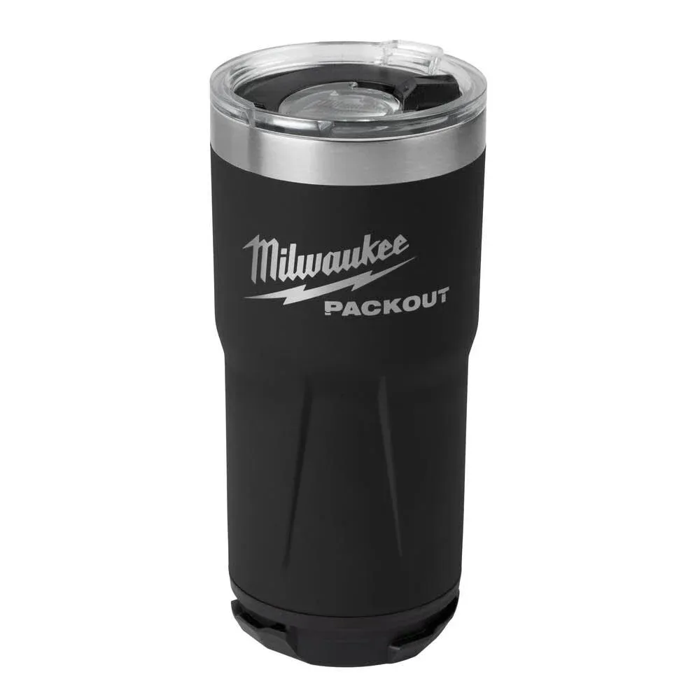 Milwaukee PACKOUT Black 20 oz. Tumbler