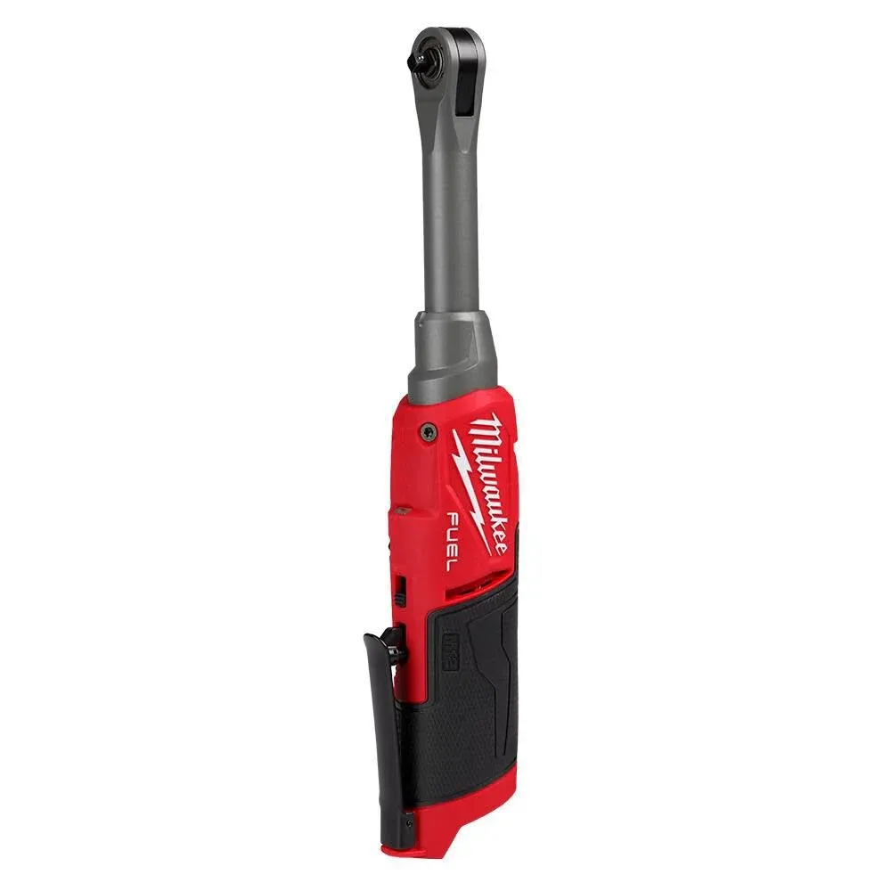 Milwaukee M12 FUEL 12V Lithium-Ion Brushless Cordless 1/4 in. Extended Reach High Speed Ratchet (Tool Only)
