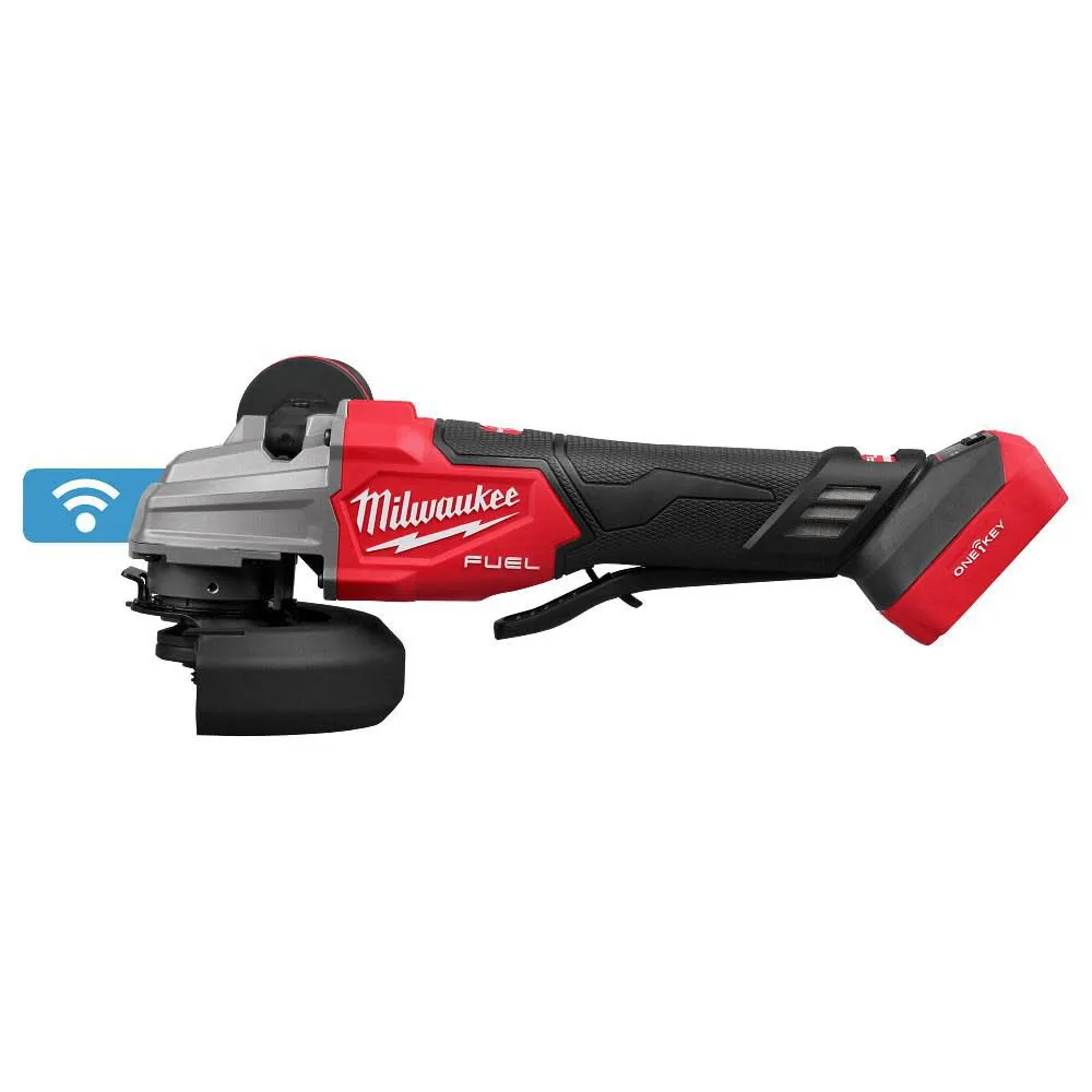 Milwaukee M18 FUEL 18V Lithium-Ion Brushless Cordless 4-1/2 in./5 in. Dual-Trigger Braking Grinder (Tool-Only)