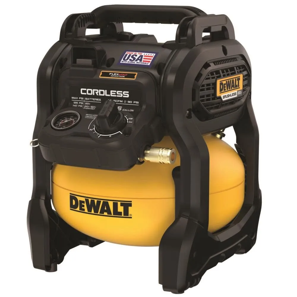 DEWALT 2.5 Gal. 140 psi Portable Electric Pancake Air Compressor