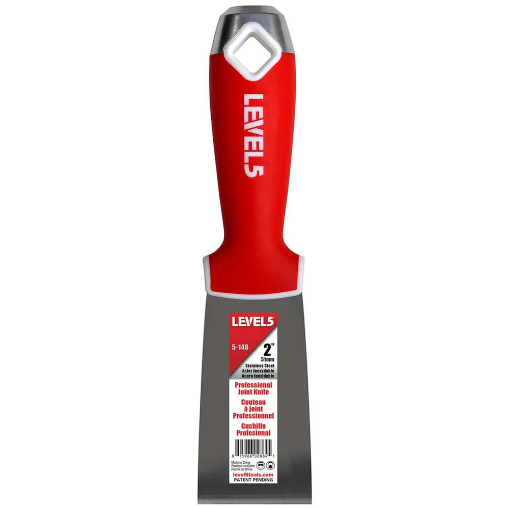 2" Stainless Steel Joint Knife w/ Soft Grip Handle
