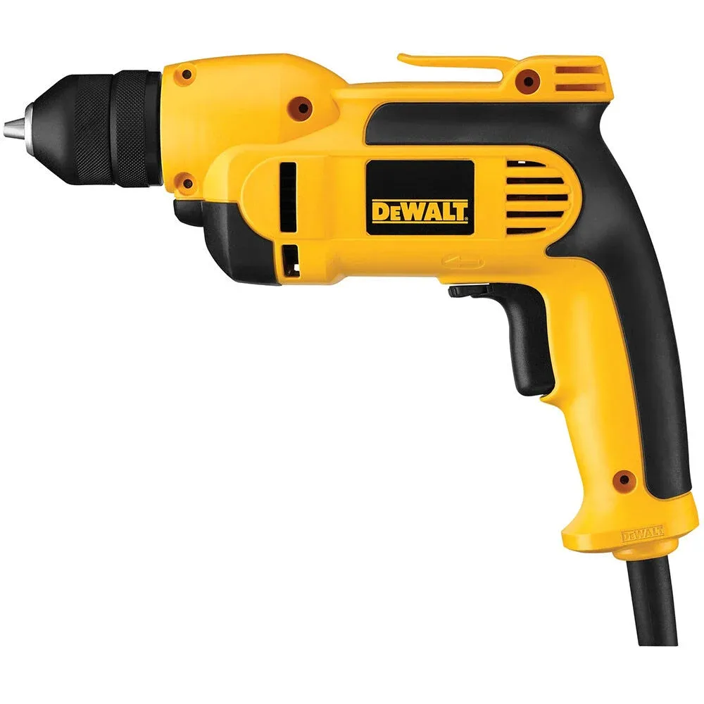 DEWALT 3/8 In. (10mm) VSR Pistol Grip Drill with Keyless Chuck