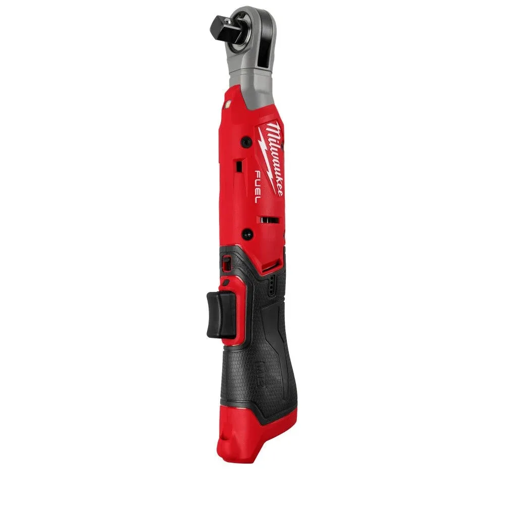 Milwaukee M12 FUEL 12V Lithium-Ion 1/2 in. Compact Cordless Ratchet (Tool-Only)