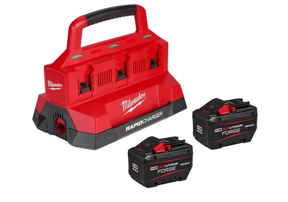 Milwaukee M18 REDLITHIUM FORGE HD12.0 Dual Battery Starter Kit