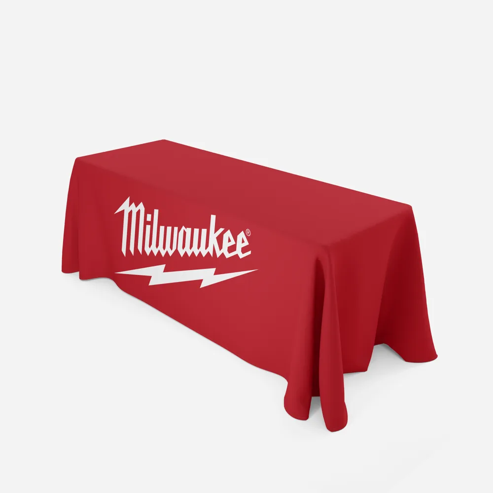 Milwaukee 8ft to 6ft Convertible Loose Table Throw