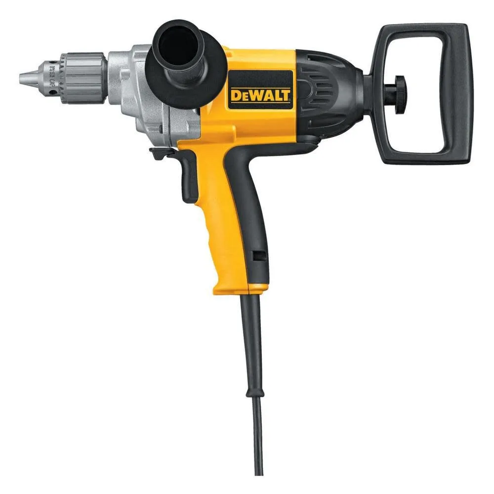 DEWALT 9 Amp 1/2 in. Spade Handle Drill Concrete Mud Mixer