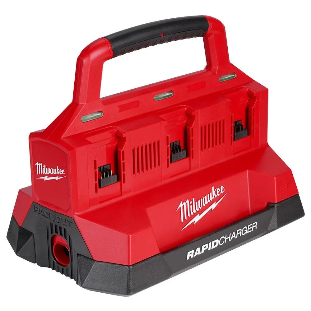 Milwaukee M18 18V Lithium-Ion PACKOUT 6-Port Rapid Charger